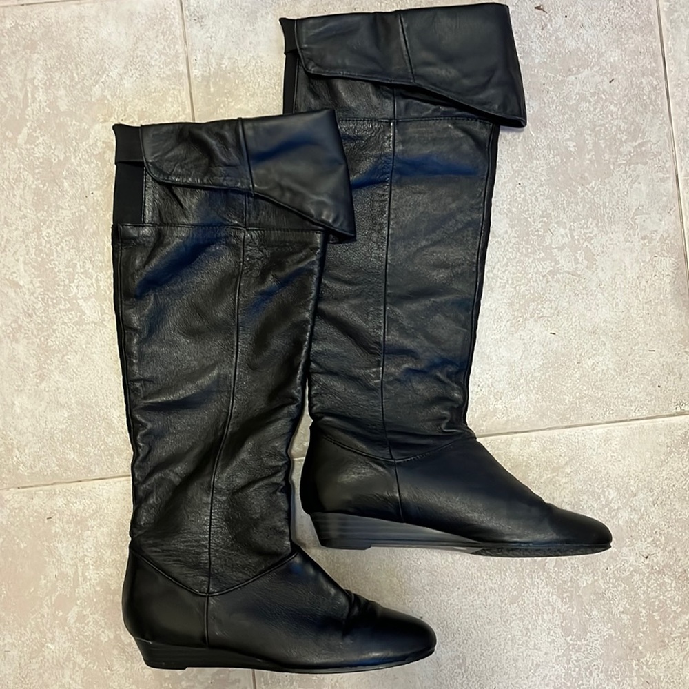 Bakers over the knee leather boots